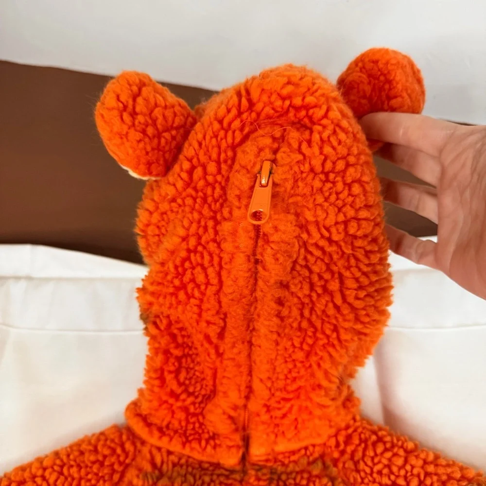 THE DISNEY STORE Youth Unisex Size 2T-4T Costume Tigger Fleece Vintage Toddler - Picture 11 of 16